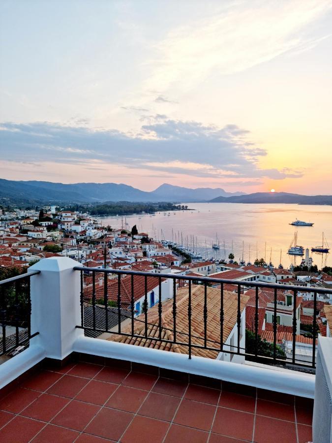 Panoramic View Apartment Poros Town Bagian luar foto