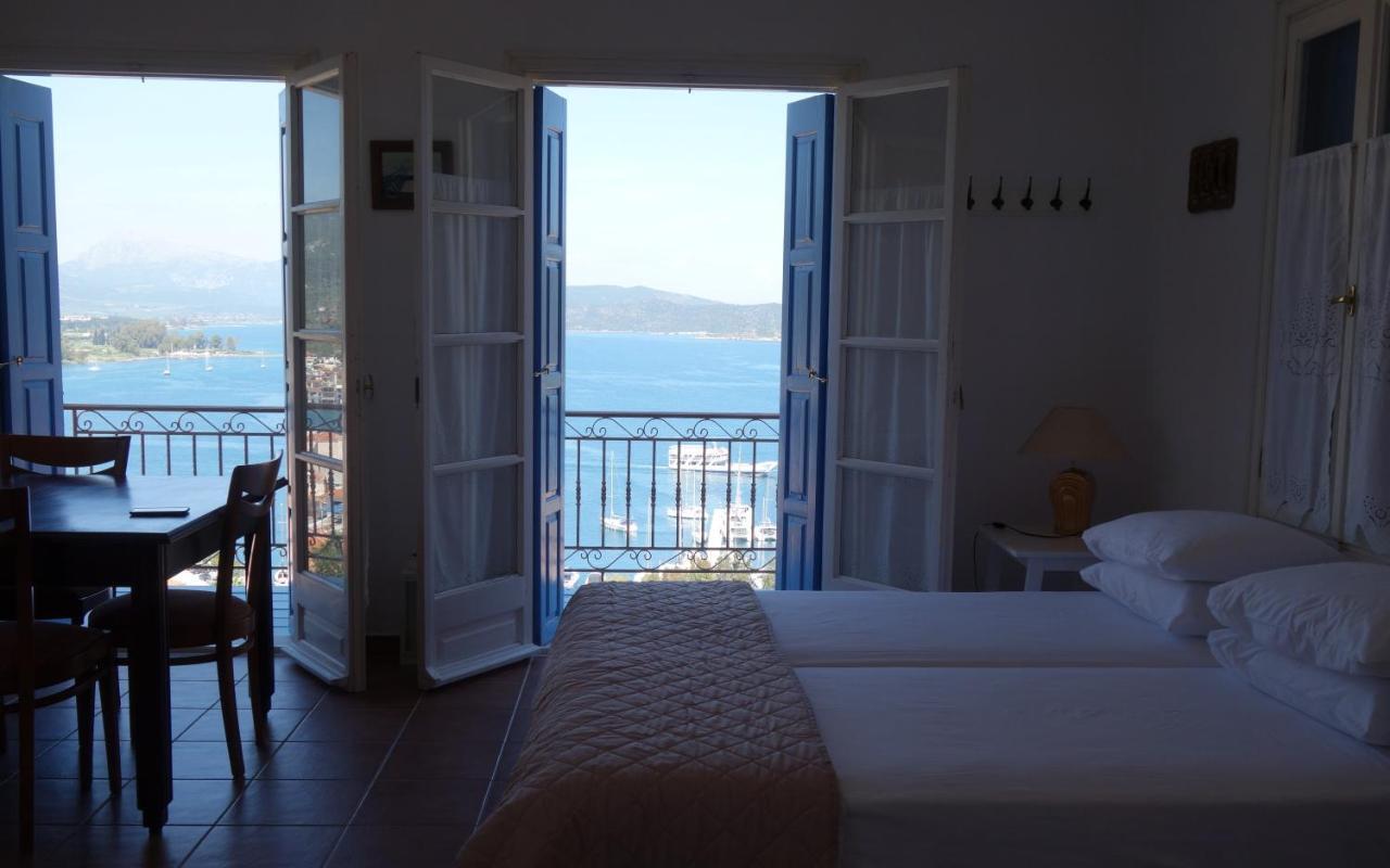 Panoramic View Apartment Poros Town Bagian luar foto