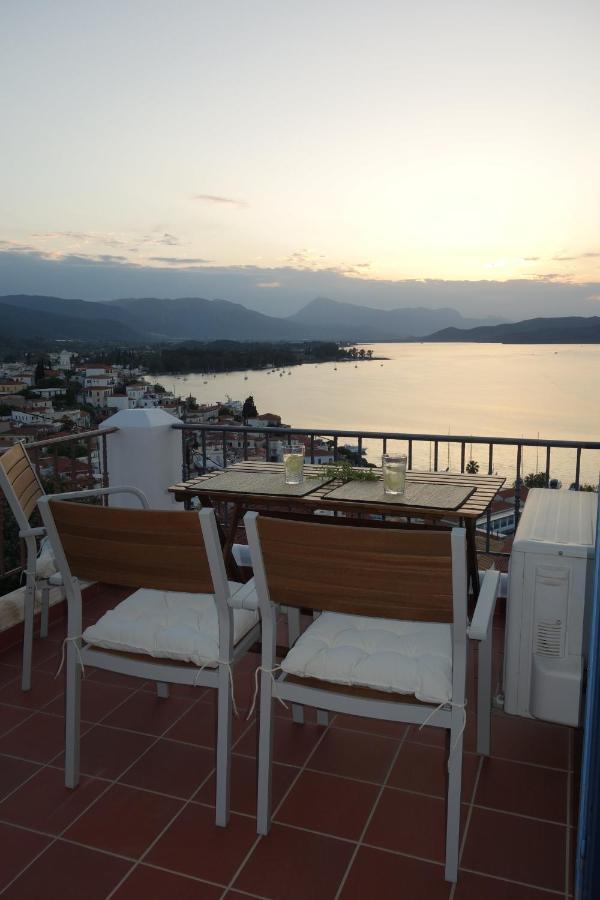 Panoramic View Apartment Poros Town Bagian luar foto